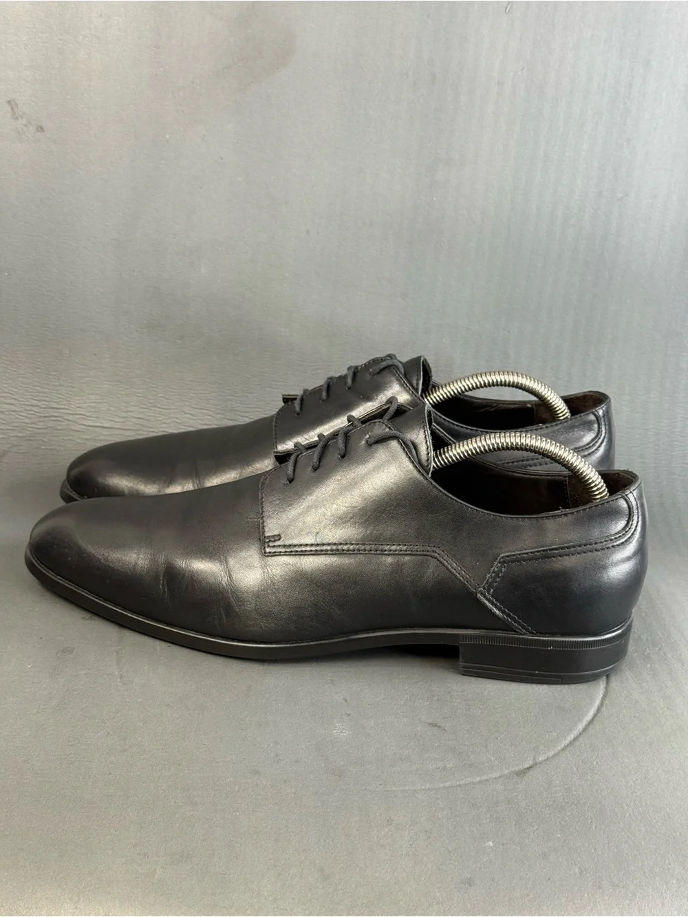 Bruno Magli Maitland black leather derby shoes men’s size 11.5